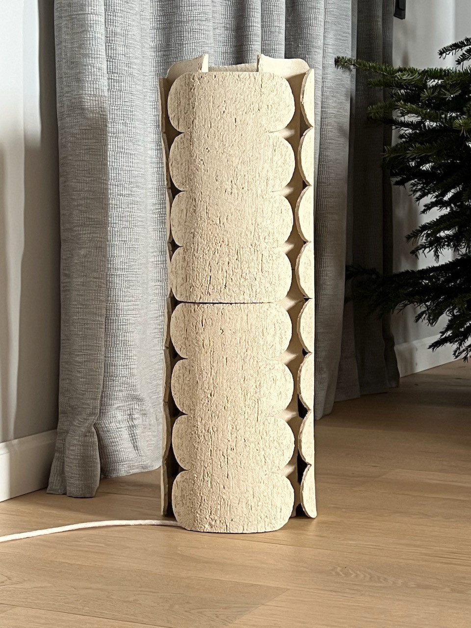 Thumbnail: MY STONE FLOWER Lamp in Ceramic (Medium Size)