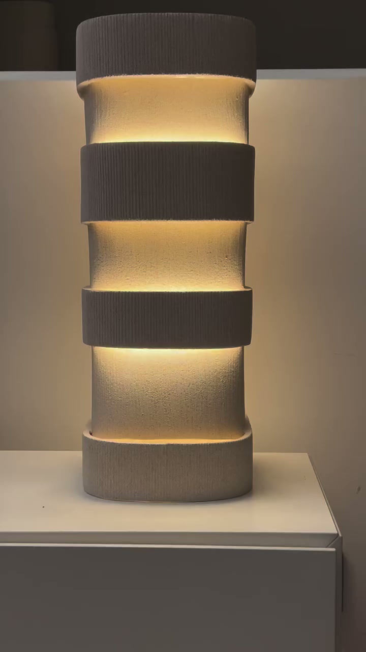 Thumbnail: LAYERS Ceramic Table Lamp