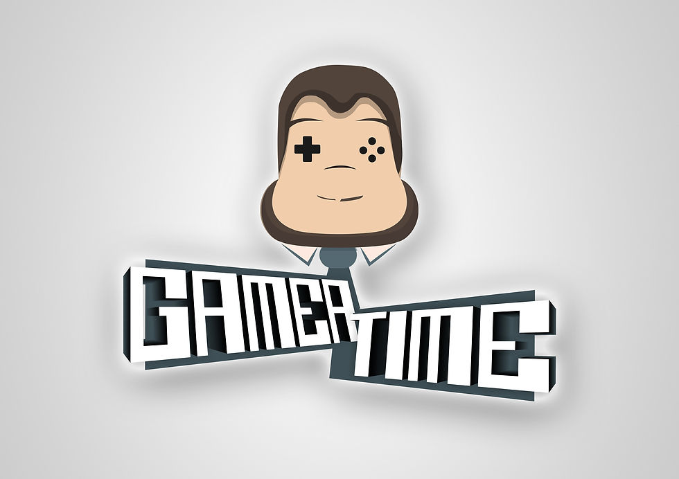 LOGO VLOG GAMER TIME
