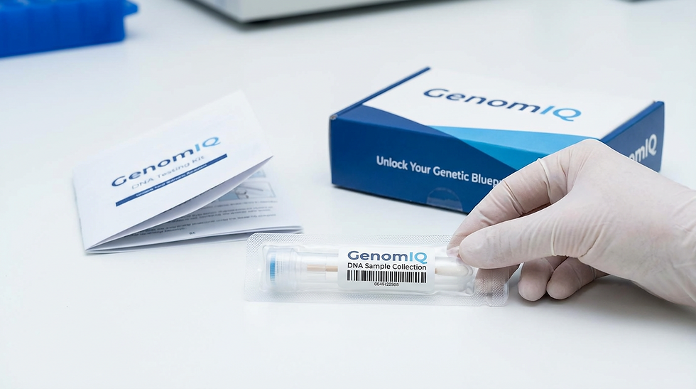 Home DNA Test Hair Sample: How GenomIQ Redefines Personalized Wellness