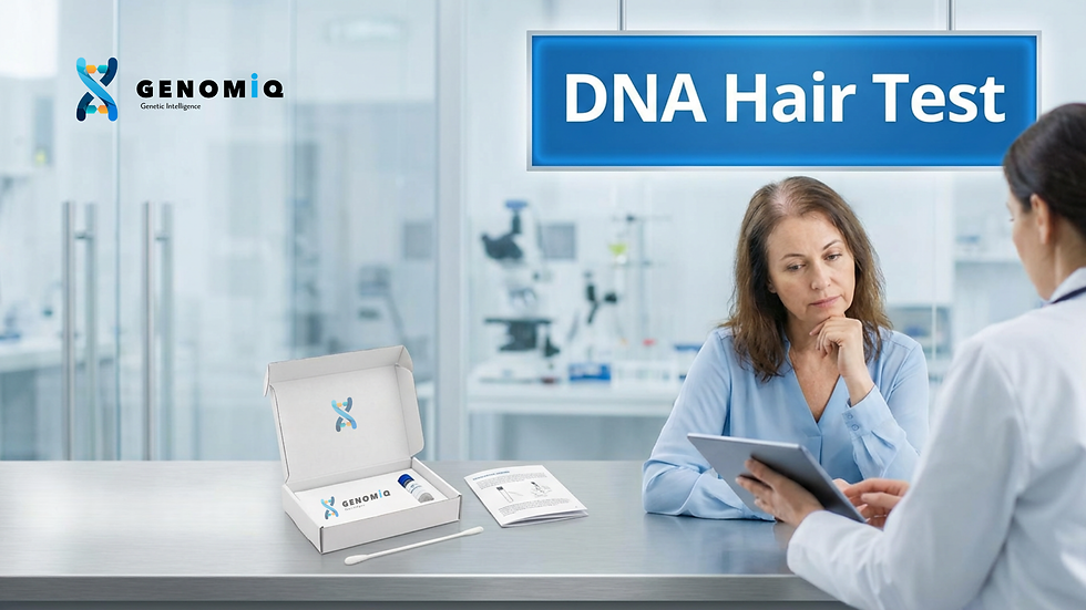 Can You Test Hair for DNA: A Complete Guide to GenomIQ’s All-in-One DNA Wellness Test