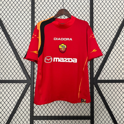 AS Roma 04/05 Retro Home Kit | Futbol Shop US