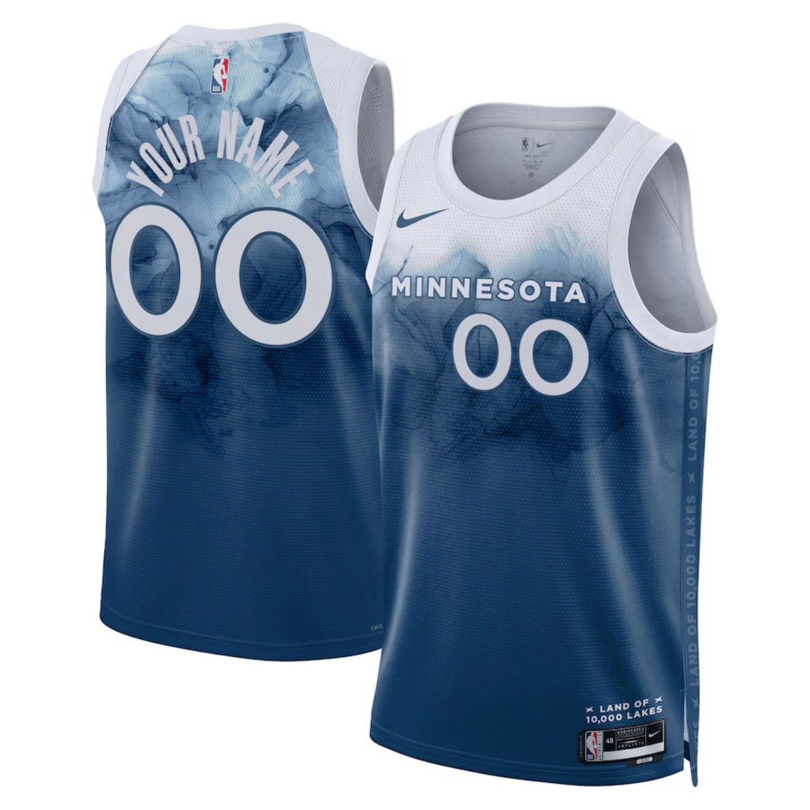 Minnesota Timberwolves 23/24 Custom Swingman Jersey - City Edition