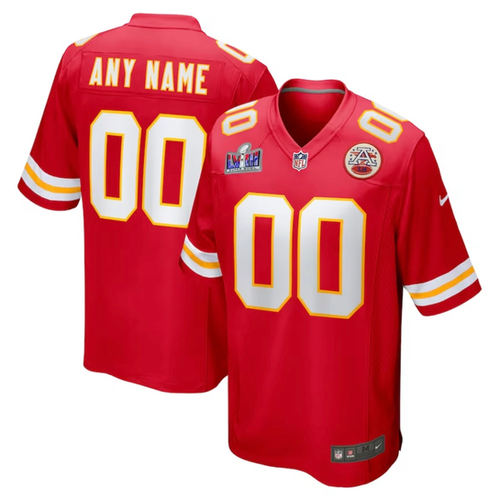 Kansas City Chiefs Home Custom Jersey | Futbol Shop US