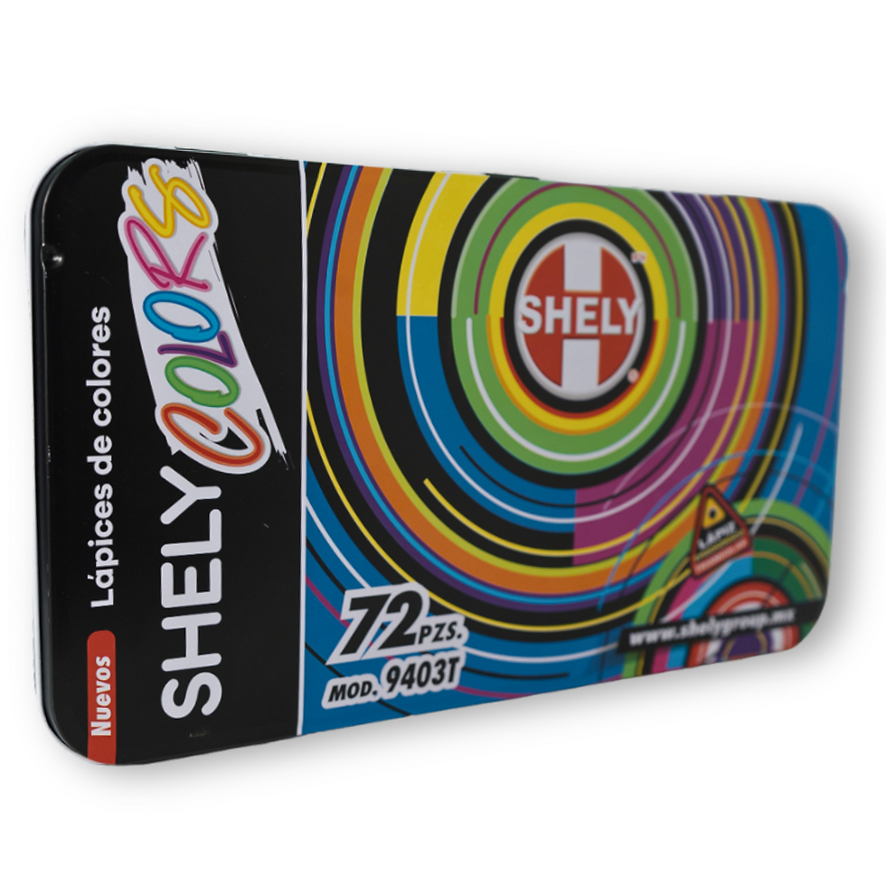 Miniatura: SHELY COLORS Lápices de colores MOD. 9403T 72 pzs