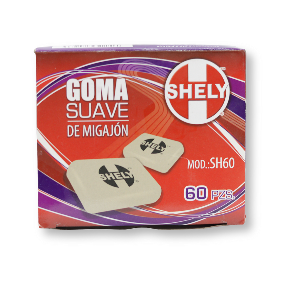 Miniatura: GOMAS DE MIGAJÓN 60 PZS. MOD.:SH60