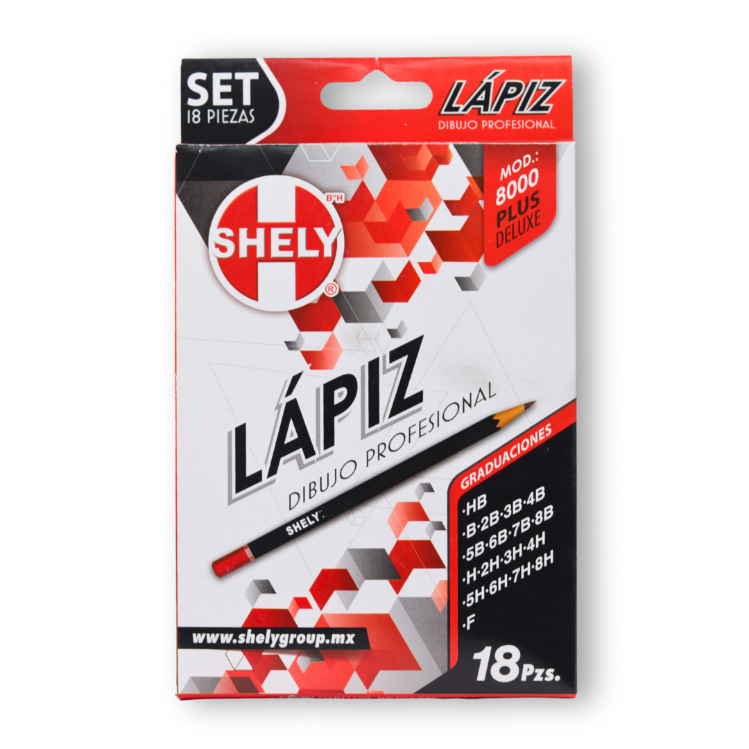LÁPIZ Dibujo Profecional 18 pzs