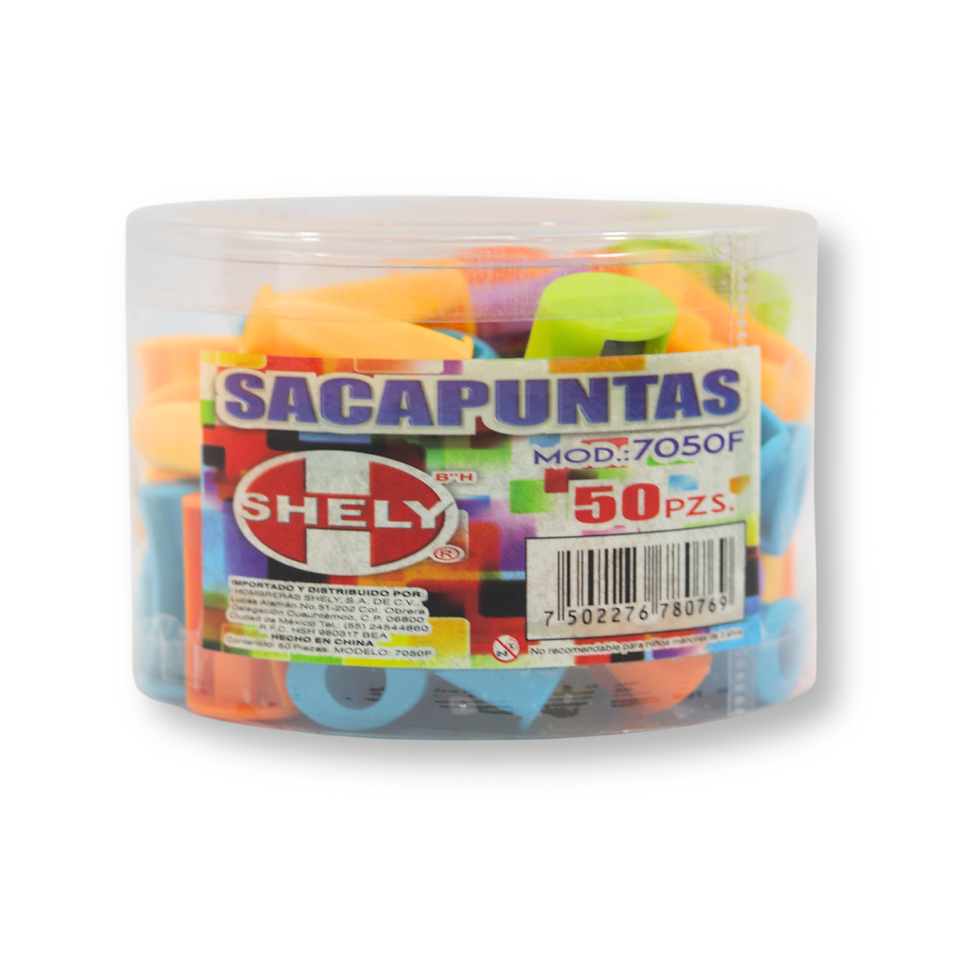 Miniatura: SACAPUNTAS BOTE 50 PZAS MOD. 7050F