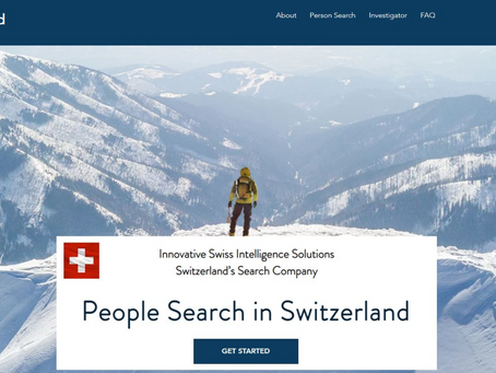 Top Swiss & D-A-CH Investigative Webservice - Find Person Switzerland