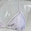 Thumbnail: pearl shine white silver crystal bikini XS/S 6/8