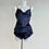 Thumbnail: navy pyjama set with large crystals 10-12 M
