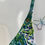 Thumbnail: Green world bikini with sarong and rainbow of crystals L
