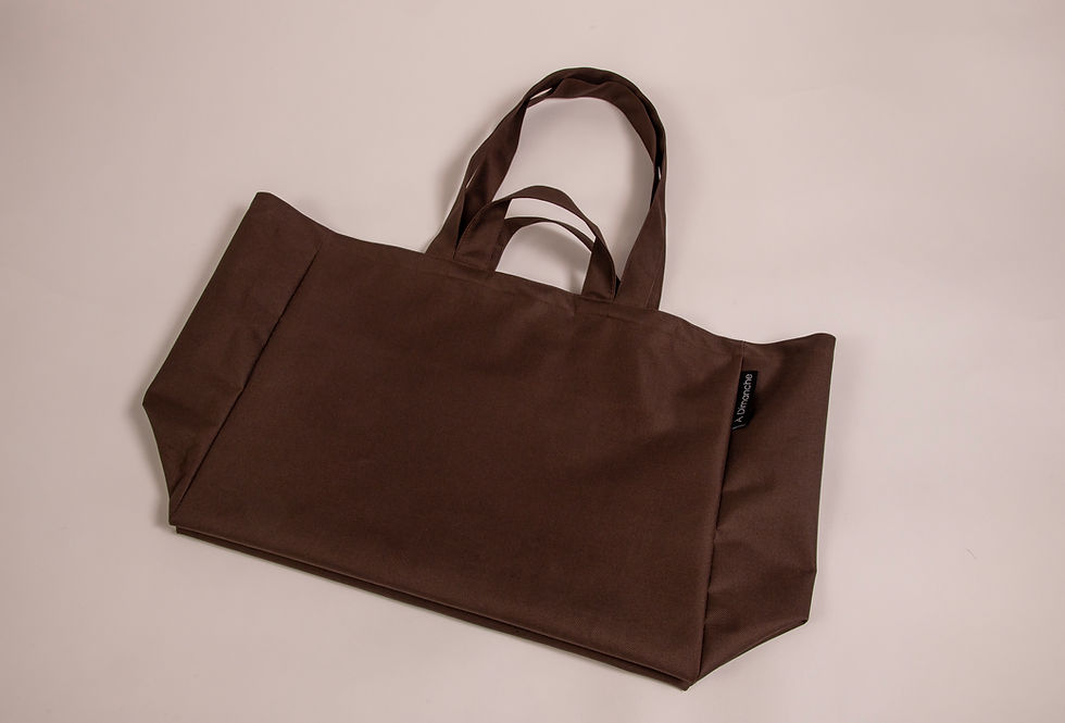 SAC À COURSES EN CANEVAS HYDROFUGE