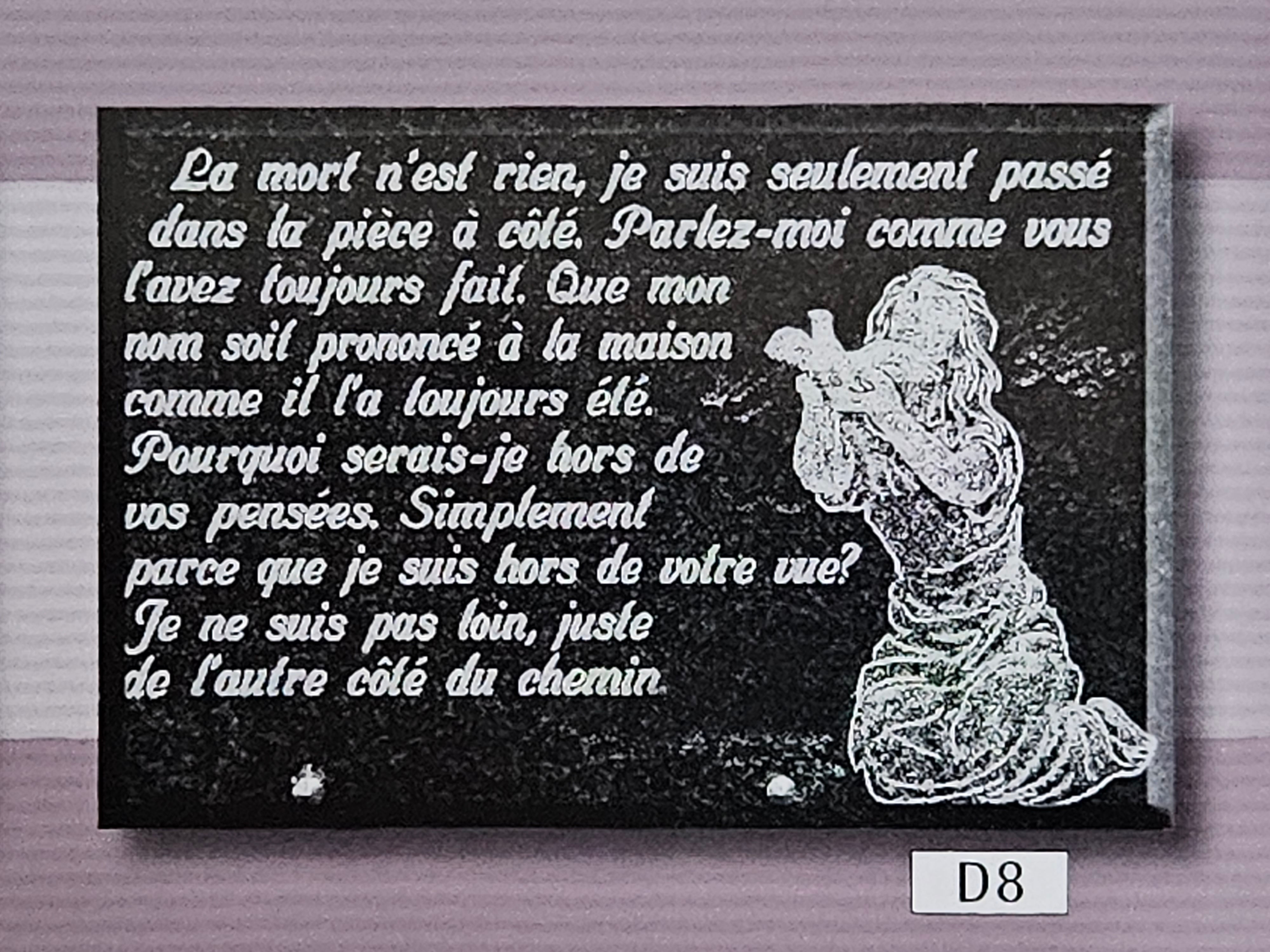 Plaque marbre (PLD8)