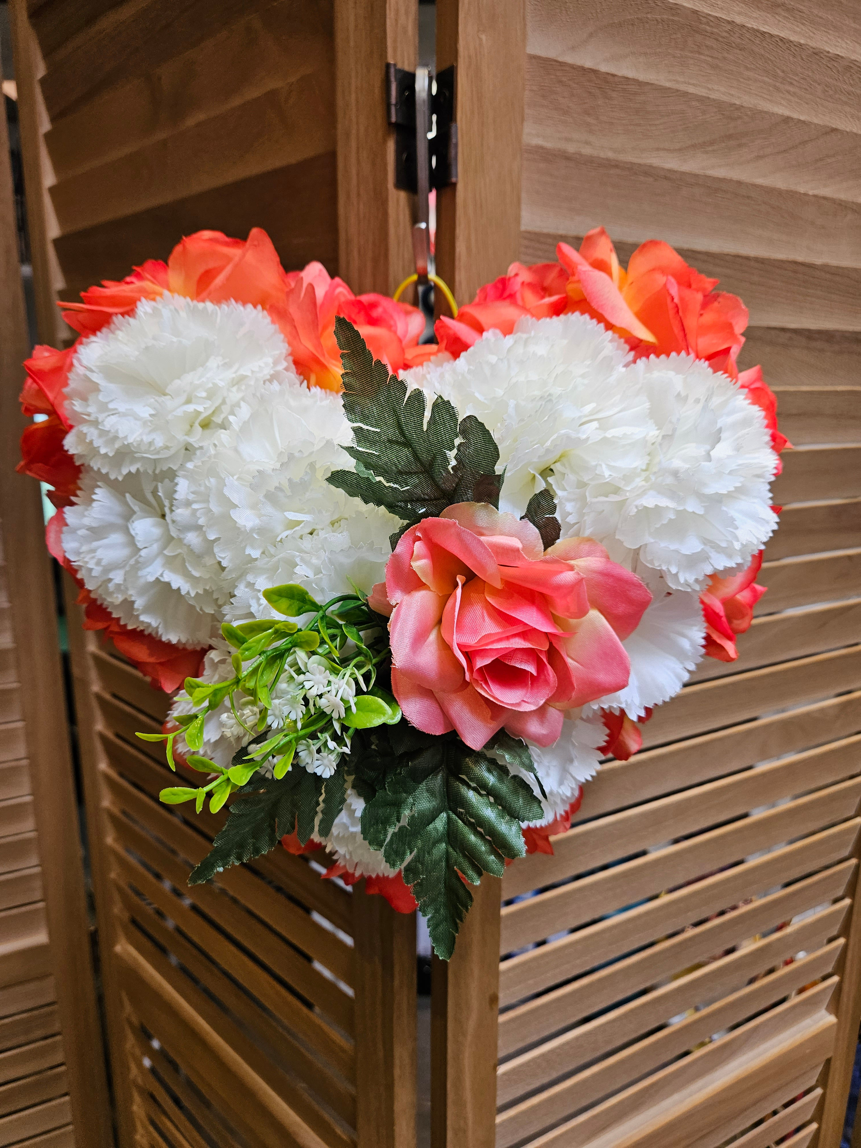 Coeur Blanc/Orange (CO060)