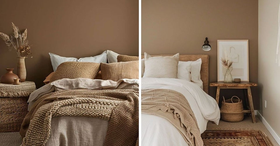 Tendance couleurs terreuses