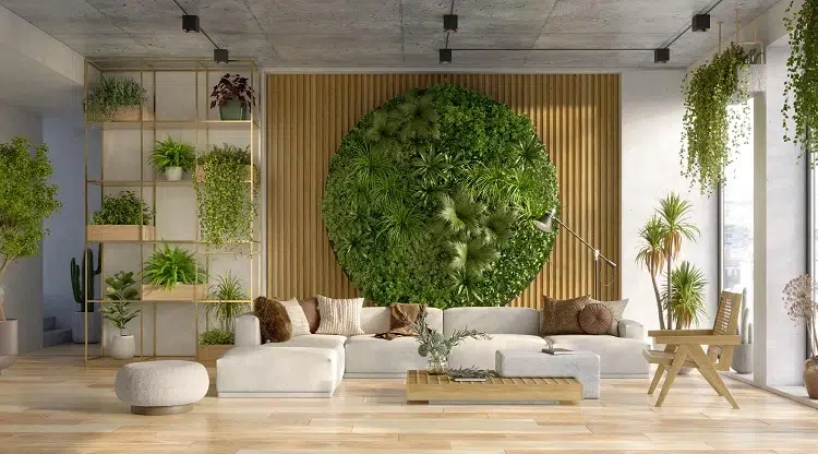 Tendance design biophilique