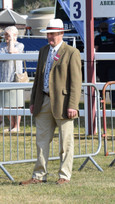 Breed class judge Mr Brian Palmer, Taunton