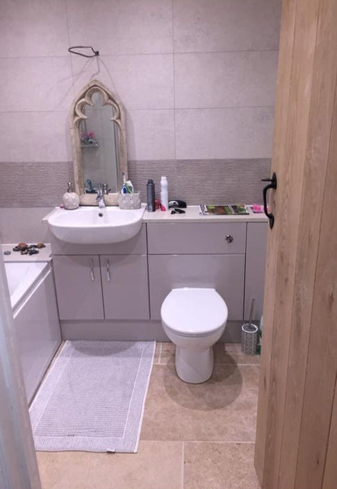 Cattelona Builders house extension bathroom