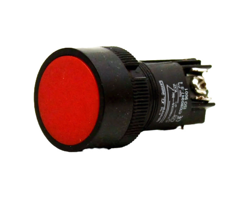 Miniatura: botão de comando vermelho