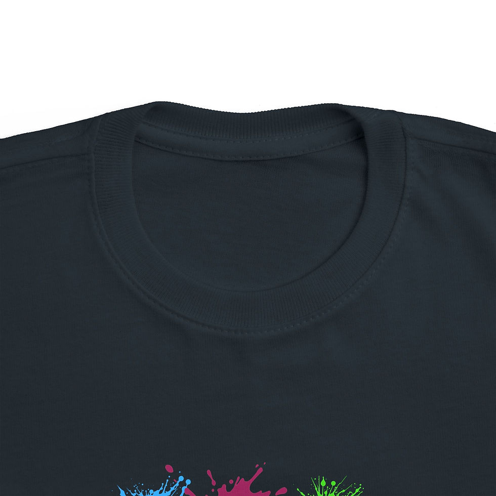 Thumbnail: Colorful Paint Splash Toddler Tee 