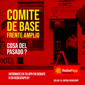 COMITES DE BASE FA, Cosa del pasado?