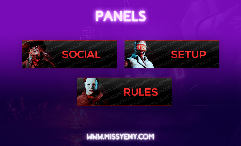 THE KILLERS DEAD BY DAYLIGHT | TWITCH PANELS