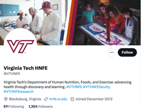 2012-2022: Virginia Tech HNFE X