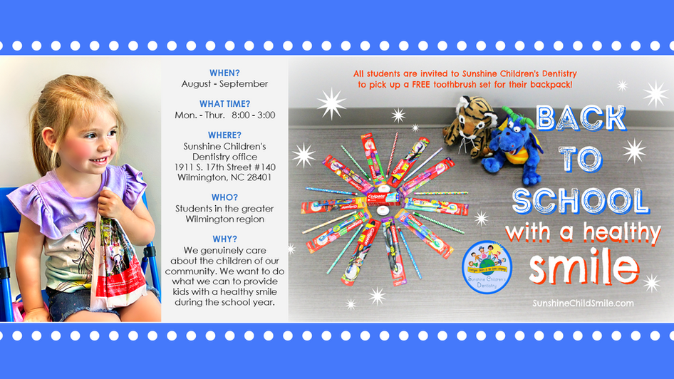 ✏️🍎😁 FREE Smile Swag Bag for Back to School - Kids invited to get a FREE Toothbrush Set!