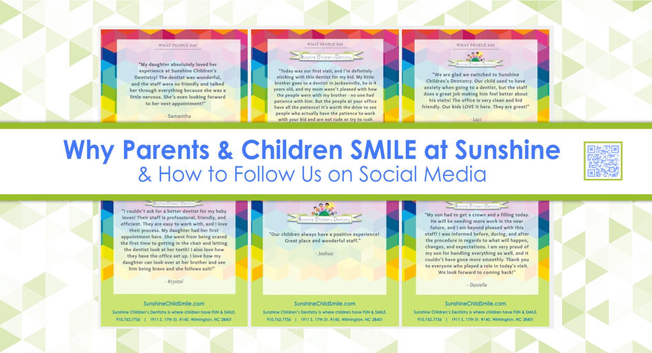Discover what Parents Say About Sunshine! Be sure to follow us on Social Media!