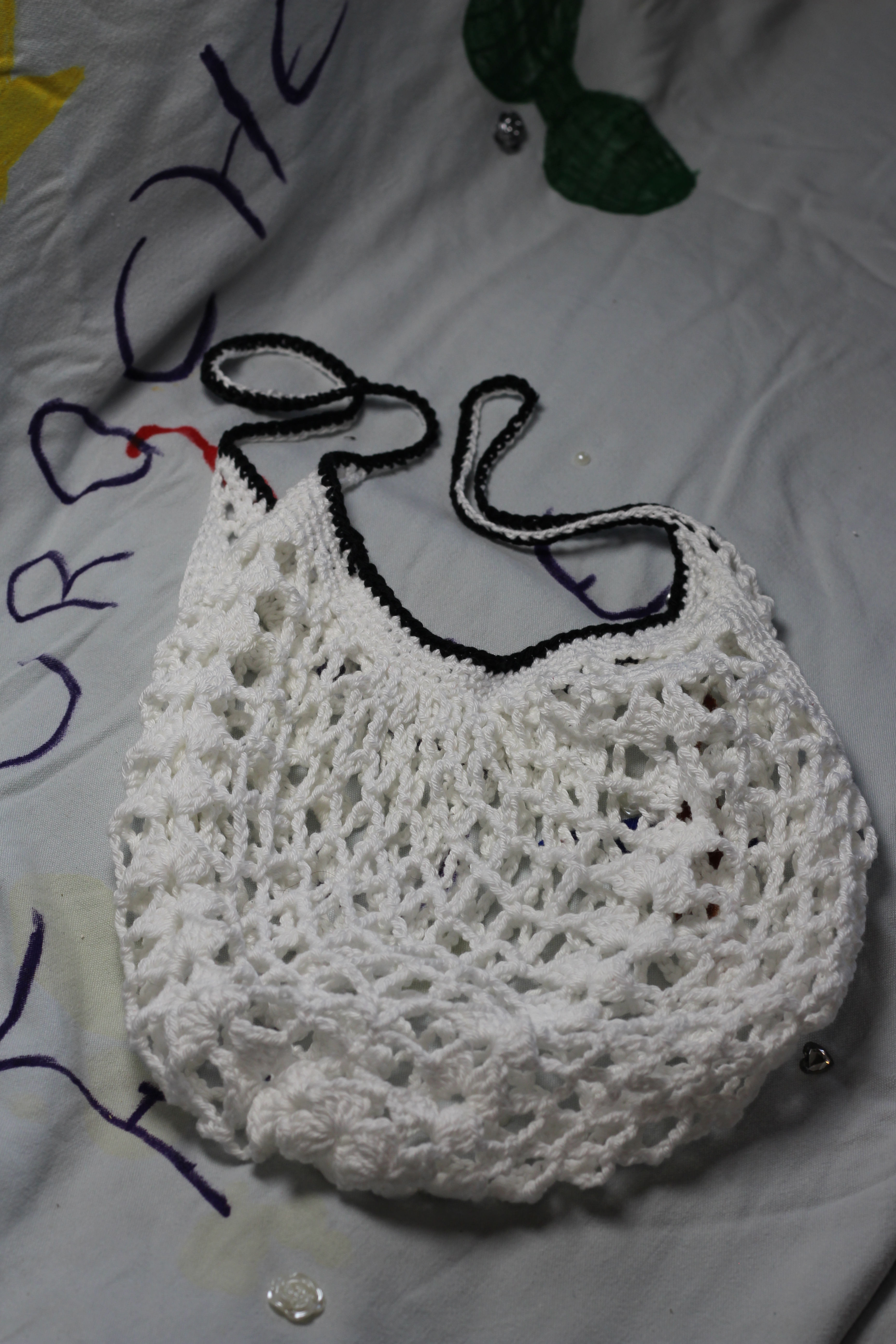 🛍️Sac filet blanc
