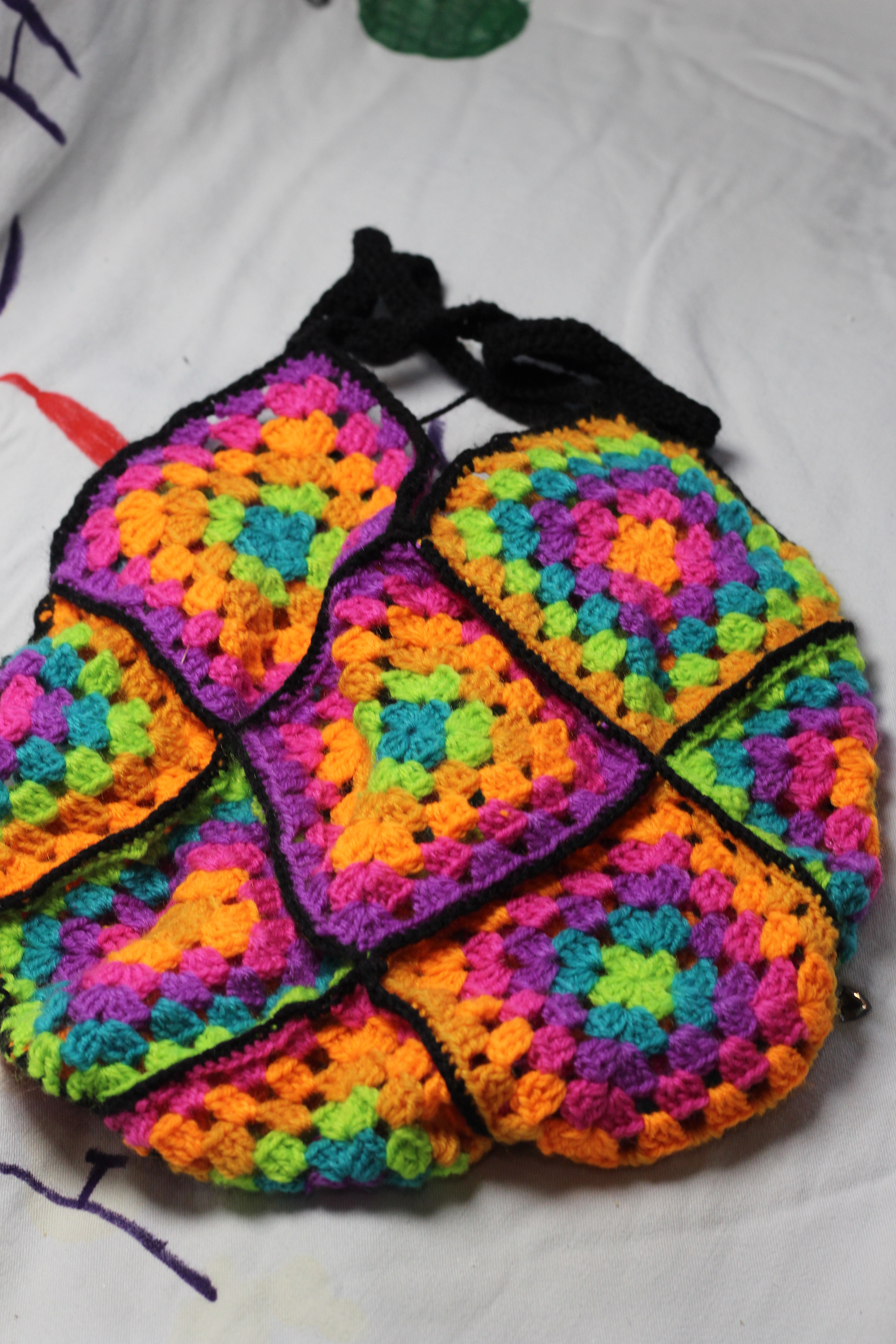 🛍️Sac filet multicolore