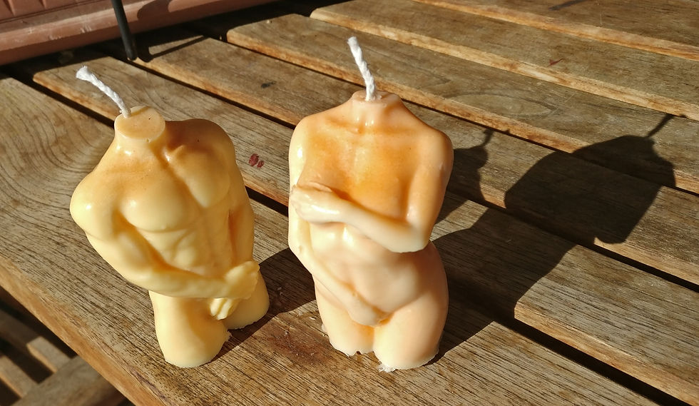 Thumbnail: Orcamix Body Shaped citronella soy wax scented candle