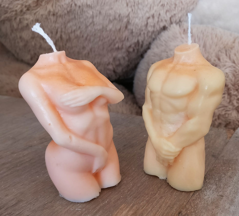 Thumbnail: Orcamix Body Shaped citronella soy wax scented candle