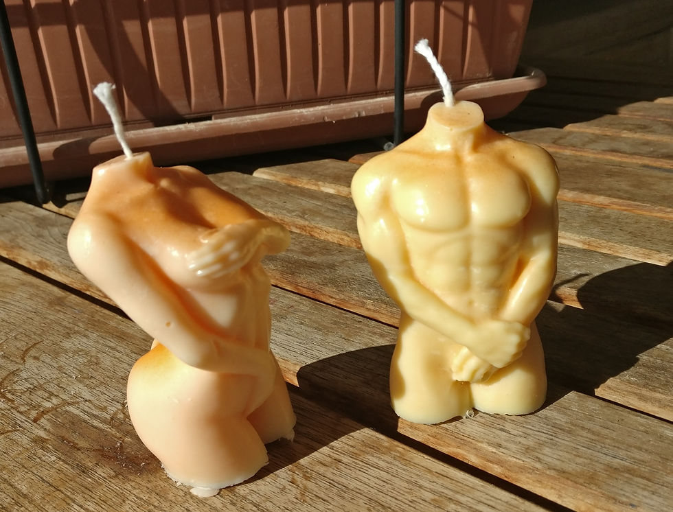 Thumbnail: Orcamix Body Shaped citronella soy wax scented candle