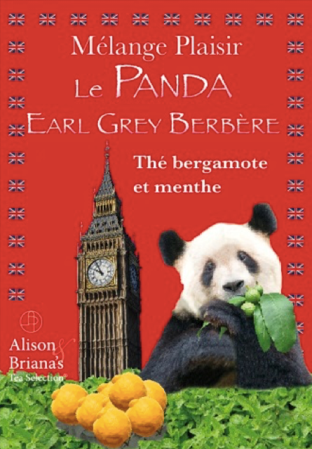 Thumbnail: Le Panda Earl Grey Berbère - thé vert