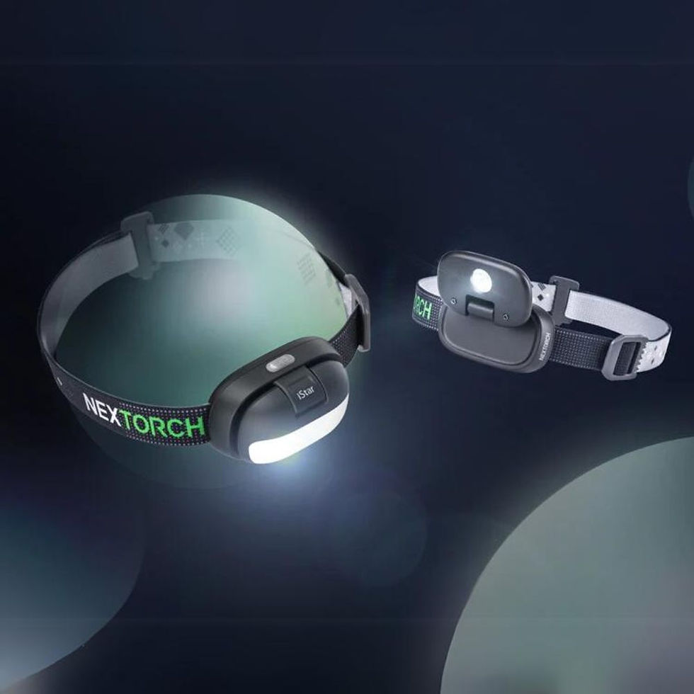 תמונה ממוזערת: פנס ראש אור "טבעי" לומן NEXTORCH ISTAR