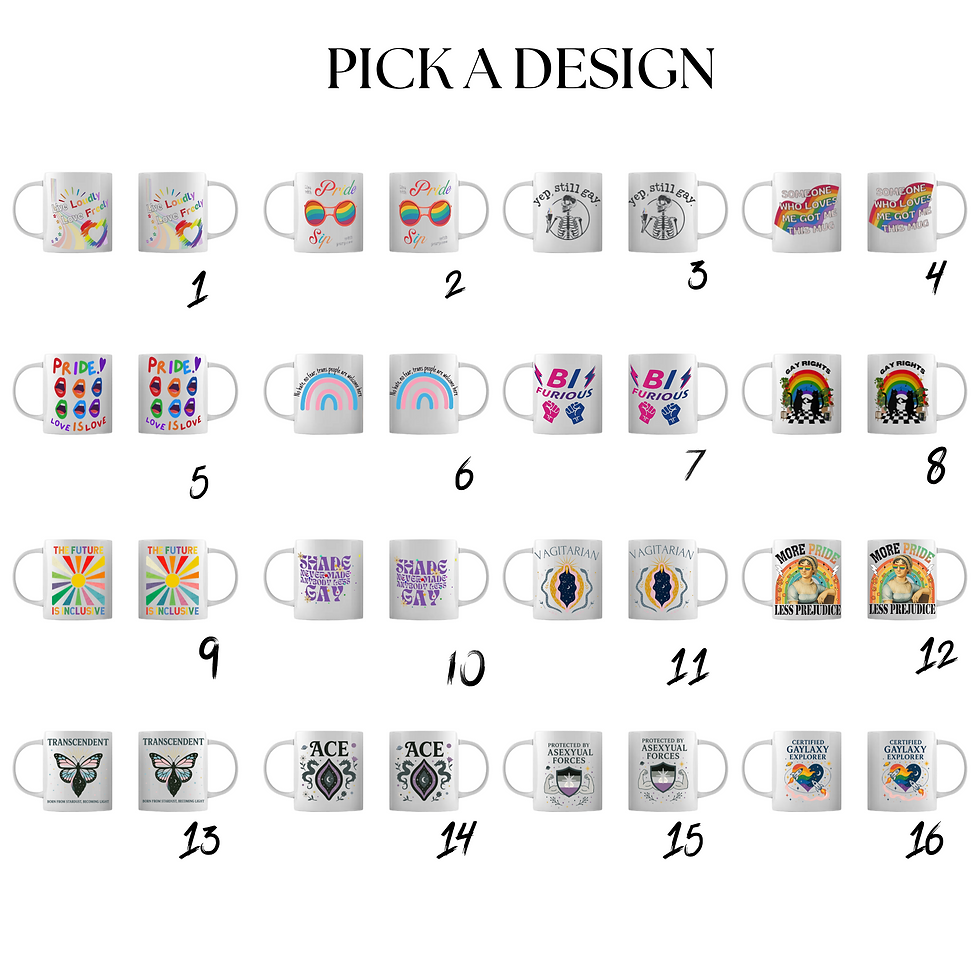 Miniaturebillede: Vagitarian Mug, Bifurious Lesbian Gifts, LGBT Gift, Gay Best Friend Gift, Girlfr