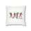 Thumbnail: Retro Pink Christmas Pillow Covers~Grinch Throw Pillow~Christmas Cheer Throw Pil