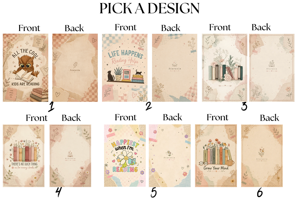 Thumbnail: Book Lover Notebook Collection | Reading Inspired Spiral Journals