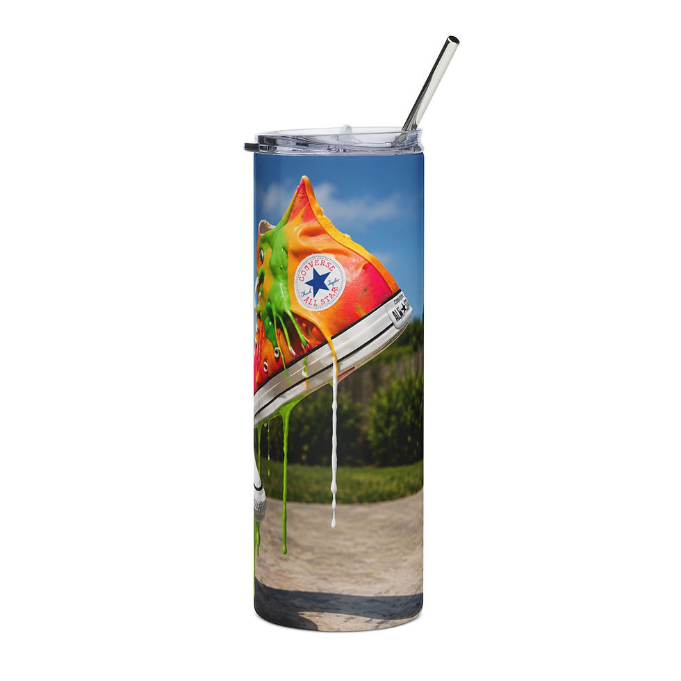 Thumbnail: Paint Splash Tumbler Design | Neon Streetwear