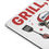 Thumbnail: grill, chill, and kill (my liver) 4th of july mouse pad design, mouse pad design