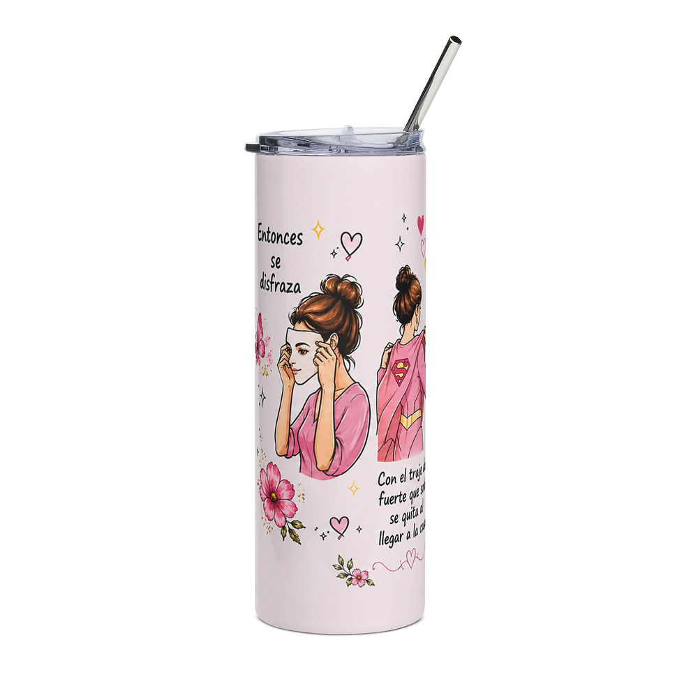 Thumbnail: La Niña Que Fui Personalized Tumbler | Inspirational Spanish Tumbler