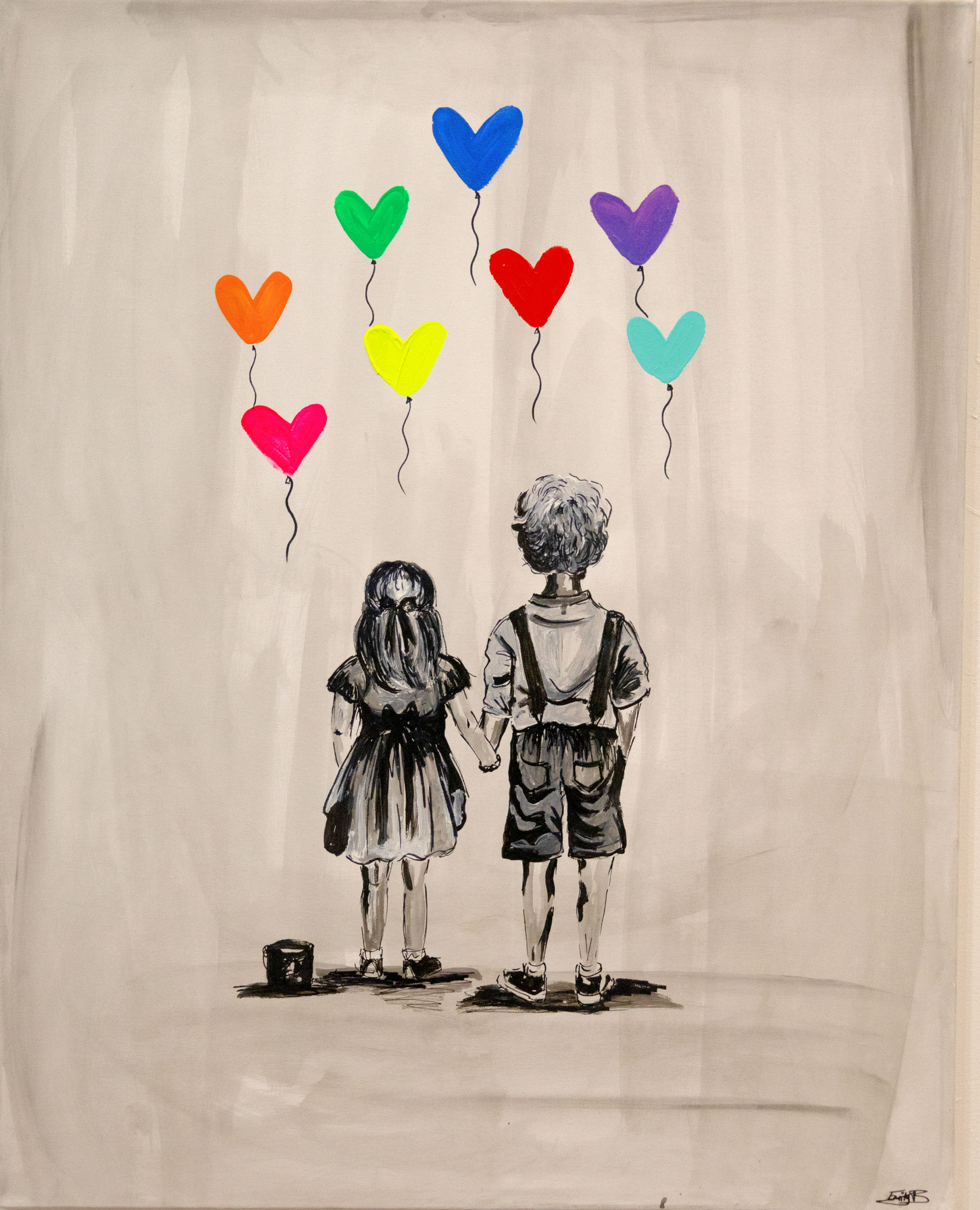 Limited Edition Fine Art Print - Lifted By Love