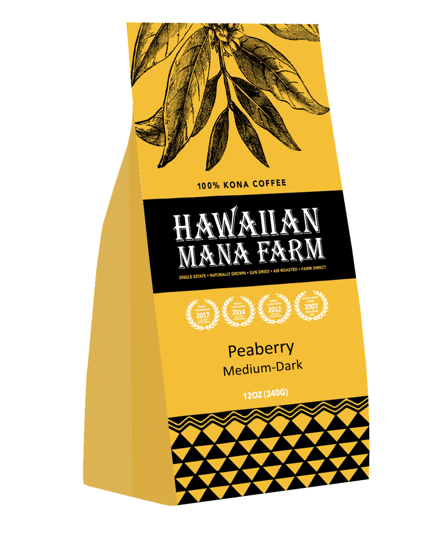 Hawaii Kona Peaberry Coffee - Mauka Honaunau District main image 0