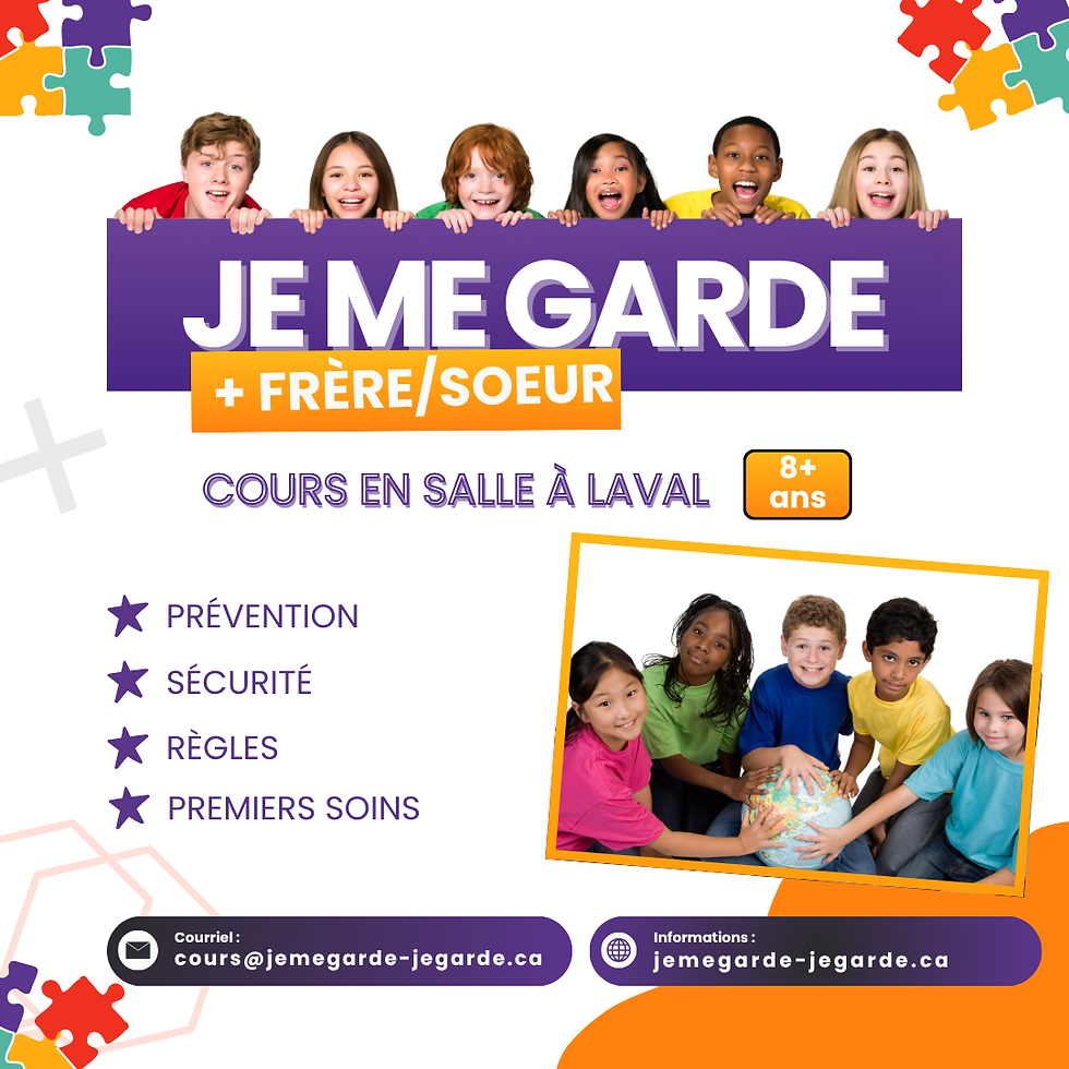 Je me garde et frère/soeur, au besoin-Laval