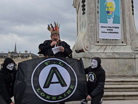 RETOUR SUR LA MOBILISATION POUR JULIAN ASSANGE