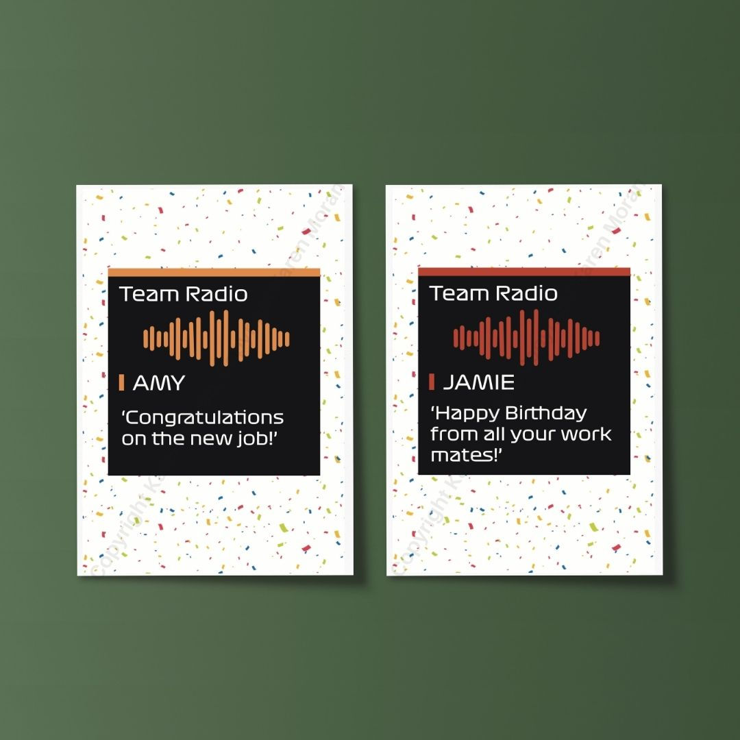 Team Radio Card