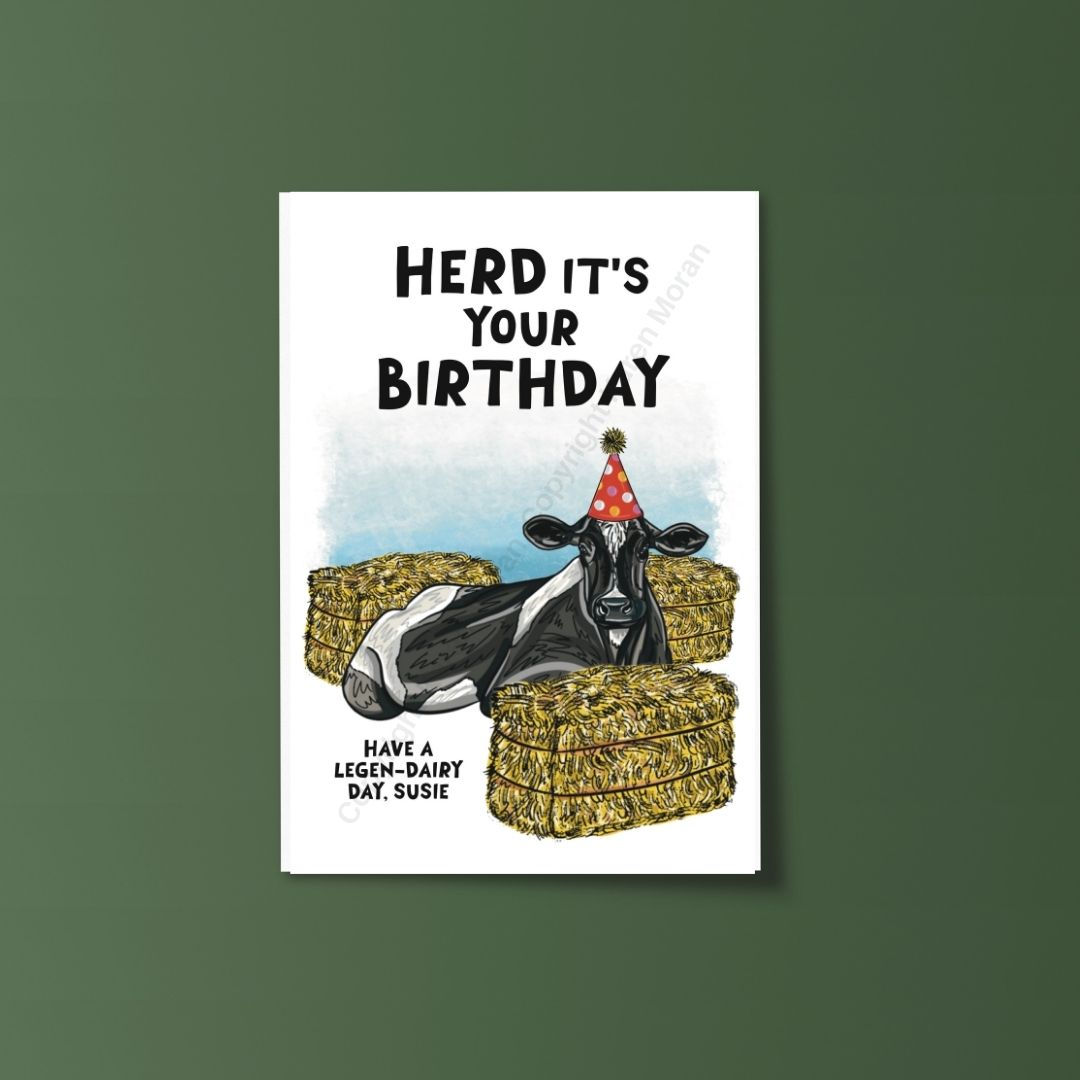 Herd Its Your Birthday Card