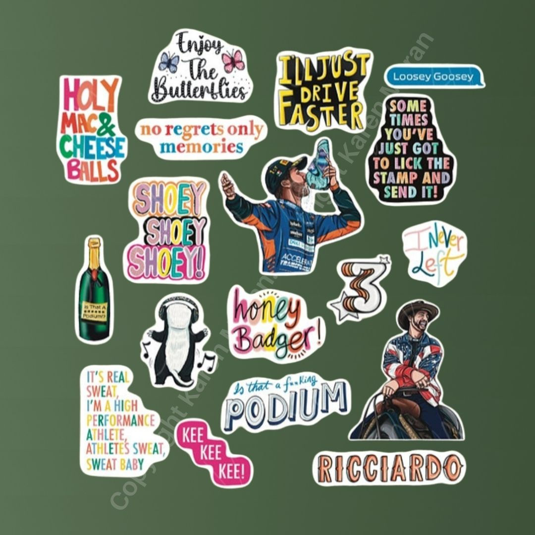 Danny Ric Stickers
